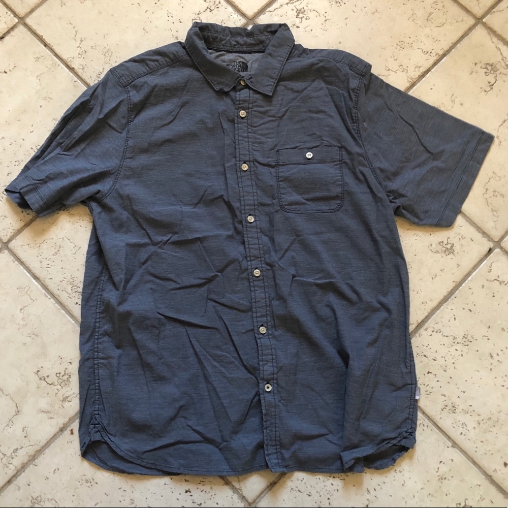 The North Face short sleeve button down shirt